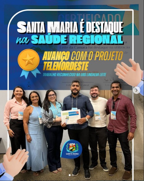 Reconhecimento que enche Santa Maria de orgulho!